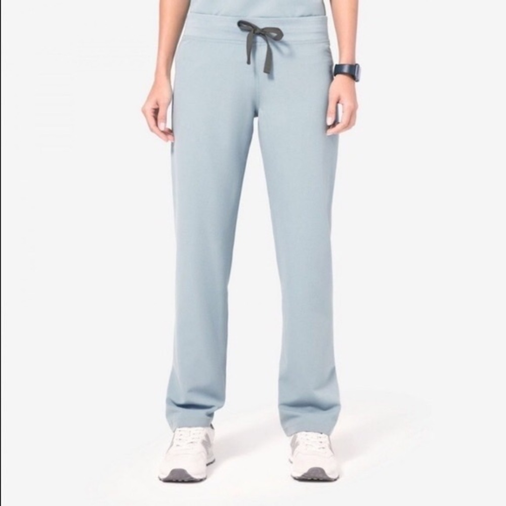 FIGS Dusty Blue Livingston Scrub Pants
